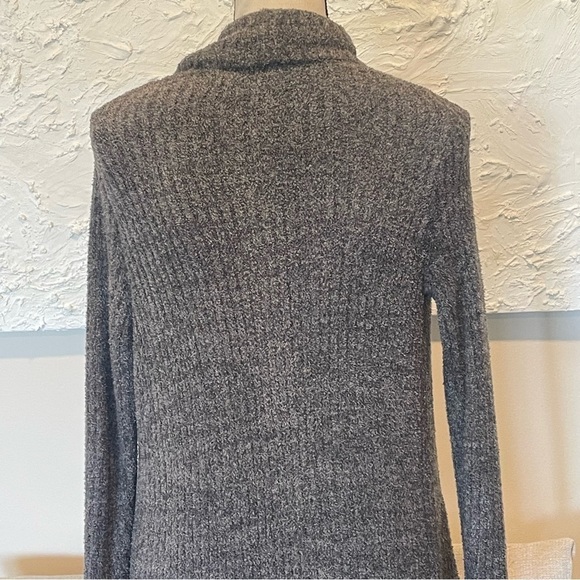 Barefoot Dreams Cozychic Lite Montecito Cardi Cardigan Gray Style 494 Sz XS - Picture 7 of 10